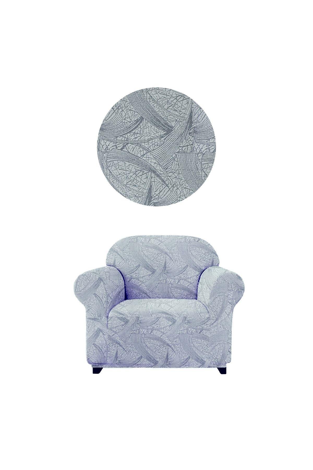 Jakarli Koltuk ,kanepe ,çekyat Örtüsü Sehra Desen Esnekli Eteksiz Tekli (berjer)için