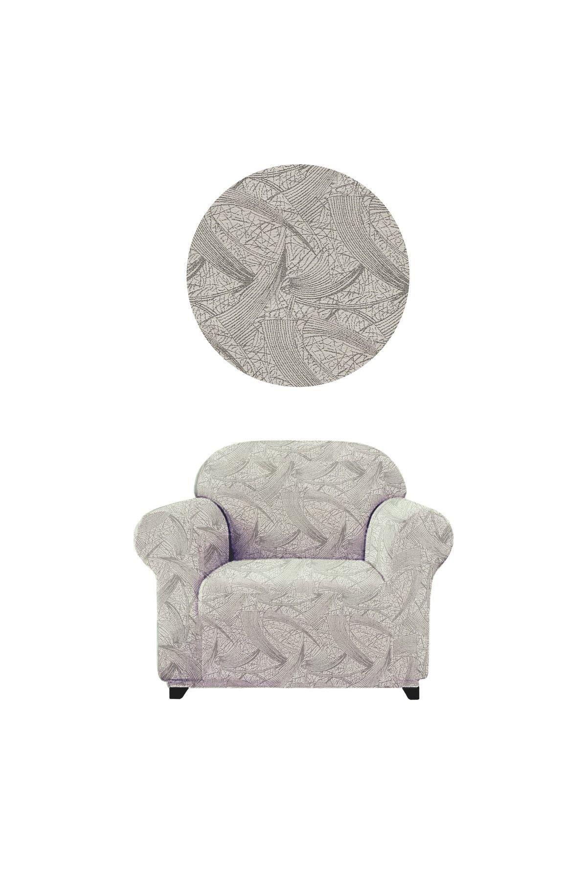 Jakarli Koltuk ,kanepe ,çekyat Örtüsü Sehra Desen Esnekli Eteksiz Tekli (berjer)için