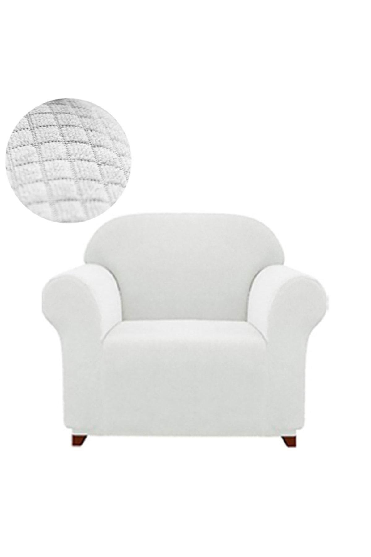 Likrali Koltuk, Kanepe, Çekyat Örtüsü Tek Kişilik Berjer Örtüsü Lastikli