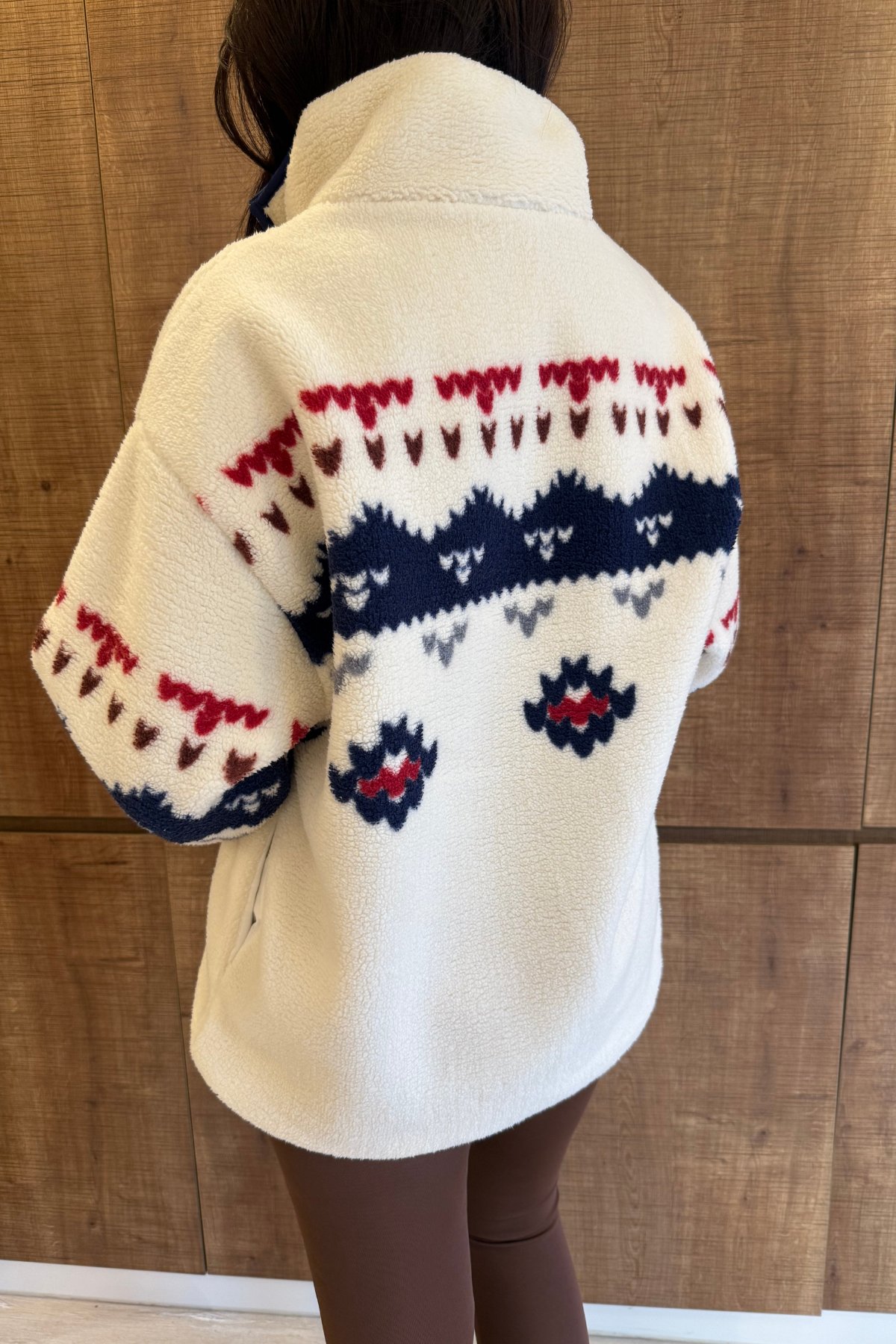 Marka model polar sweatshirt