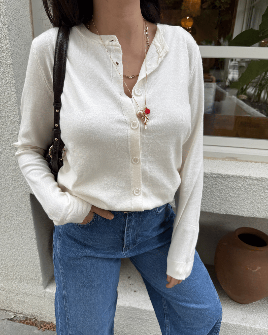Premium Örme Baisc Hırka