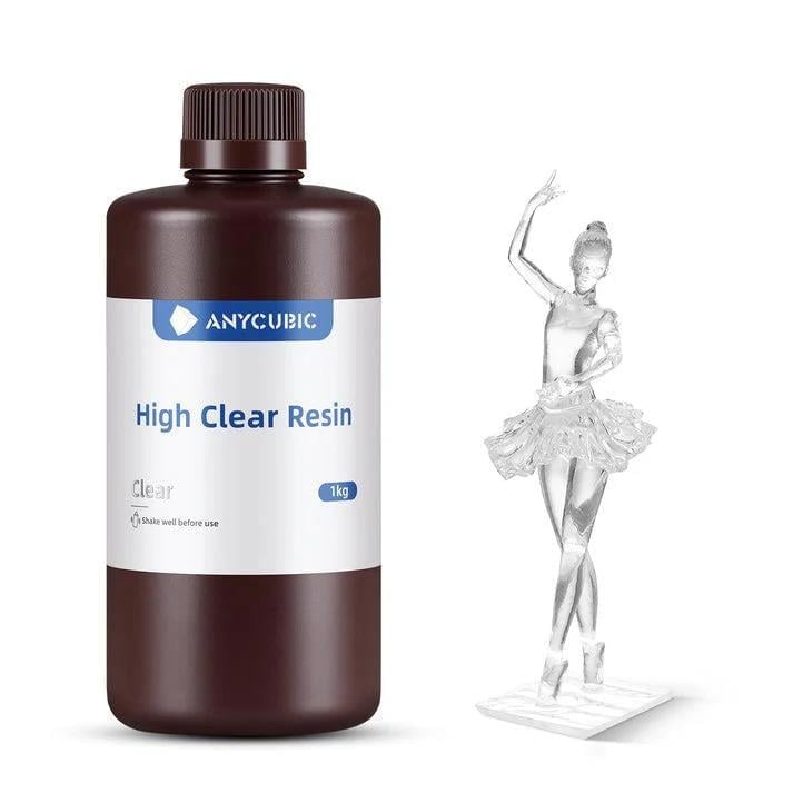 Anycubic High Clear Resin - Şeffaf 1 KG