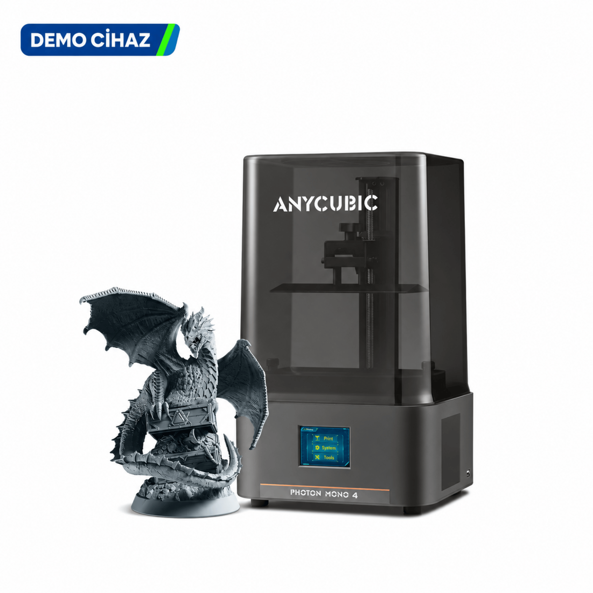 Anycubic Photon Mono 4 MSLA 3D Yazıcı (Demo Cihaz)