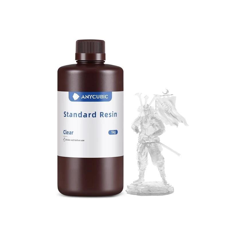 Anycubic Standard Resin Clear (Şeffaf) 1KG (20 adet)
