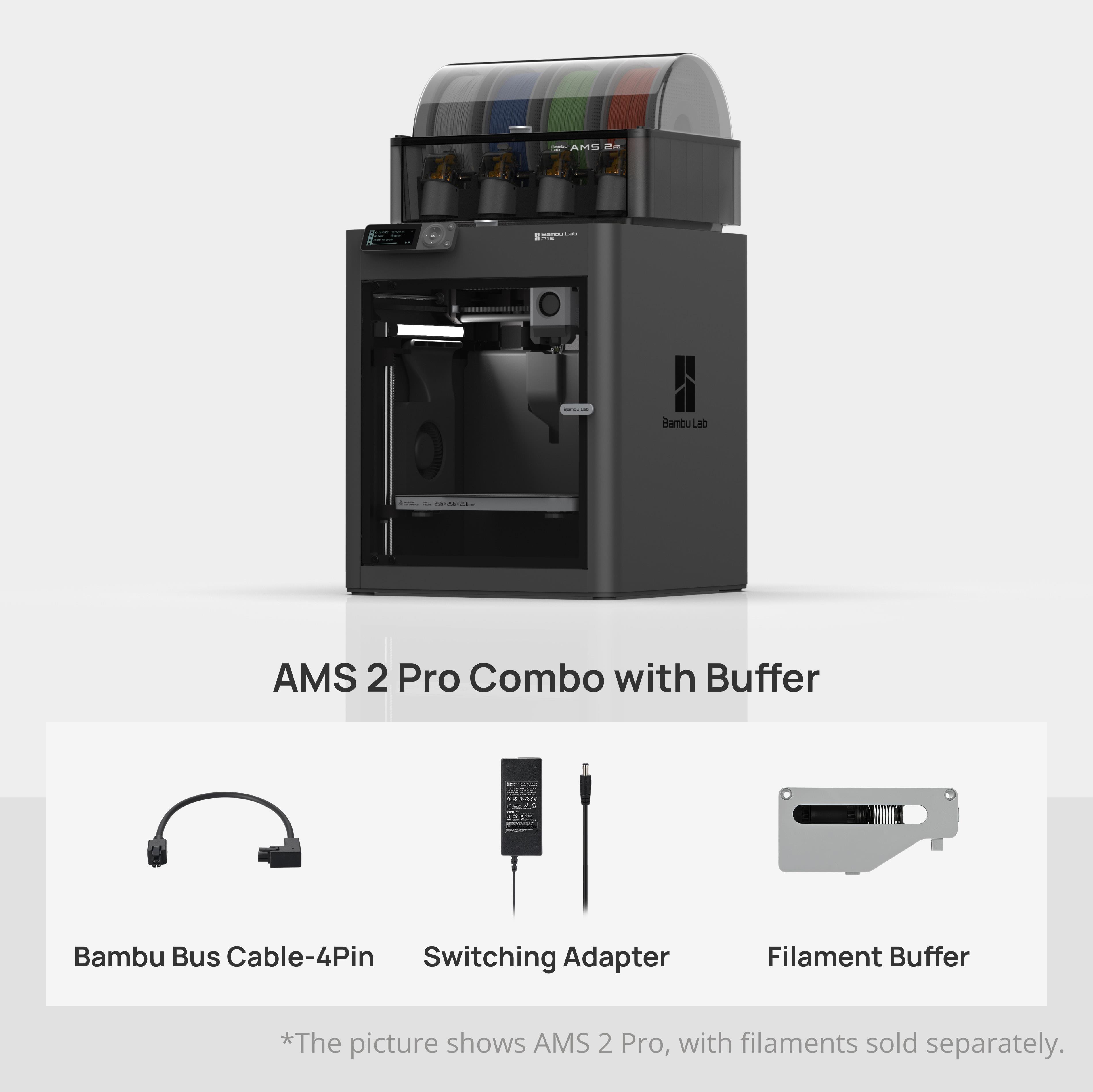 Bambu Lab P1S Combo AMS 2 Pro Bundle