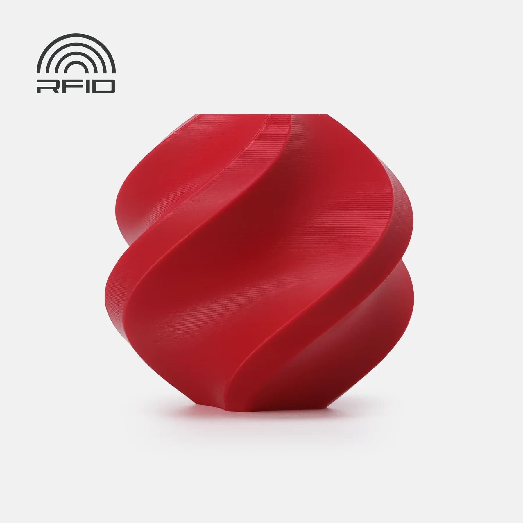 Bambu PLA Basic Filament - Maroon Red