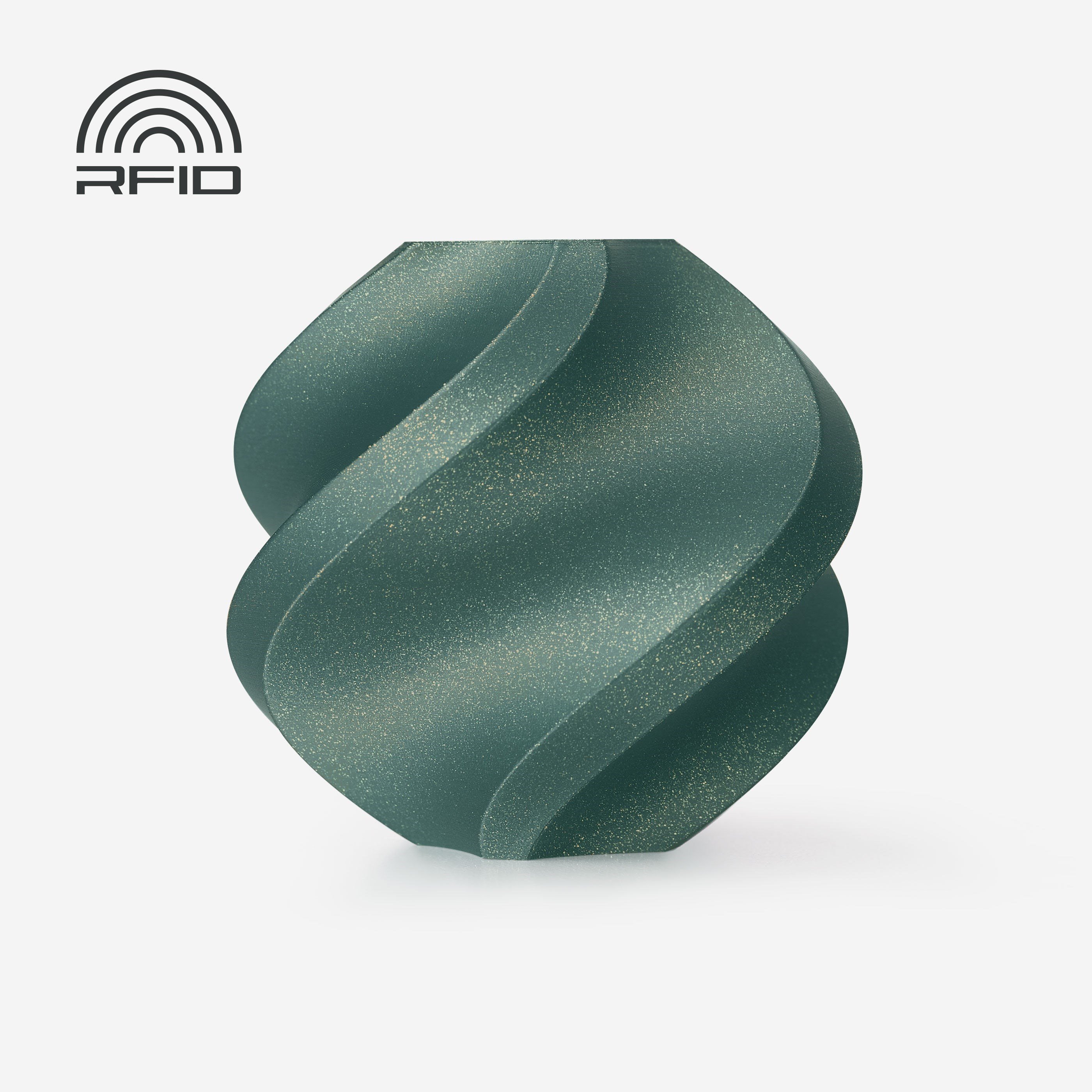 Bambu PLA Galaxy Green with Bambu Reusable(Yeniden Kullanılabilir Makara)
