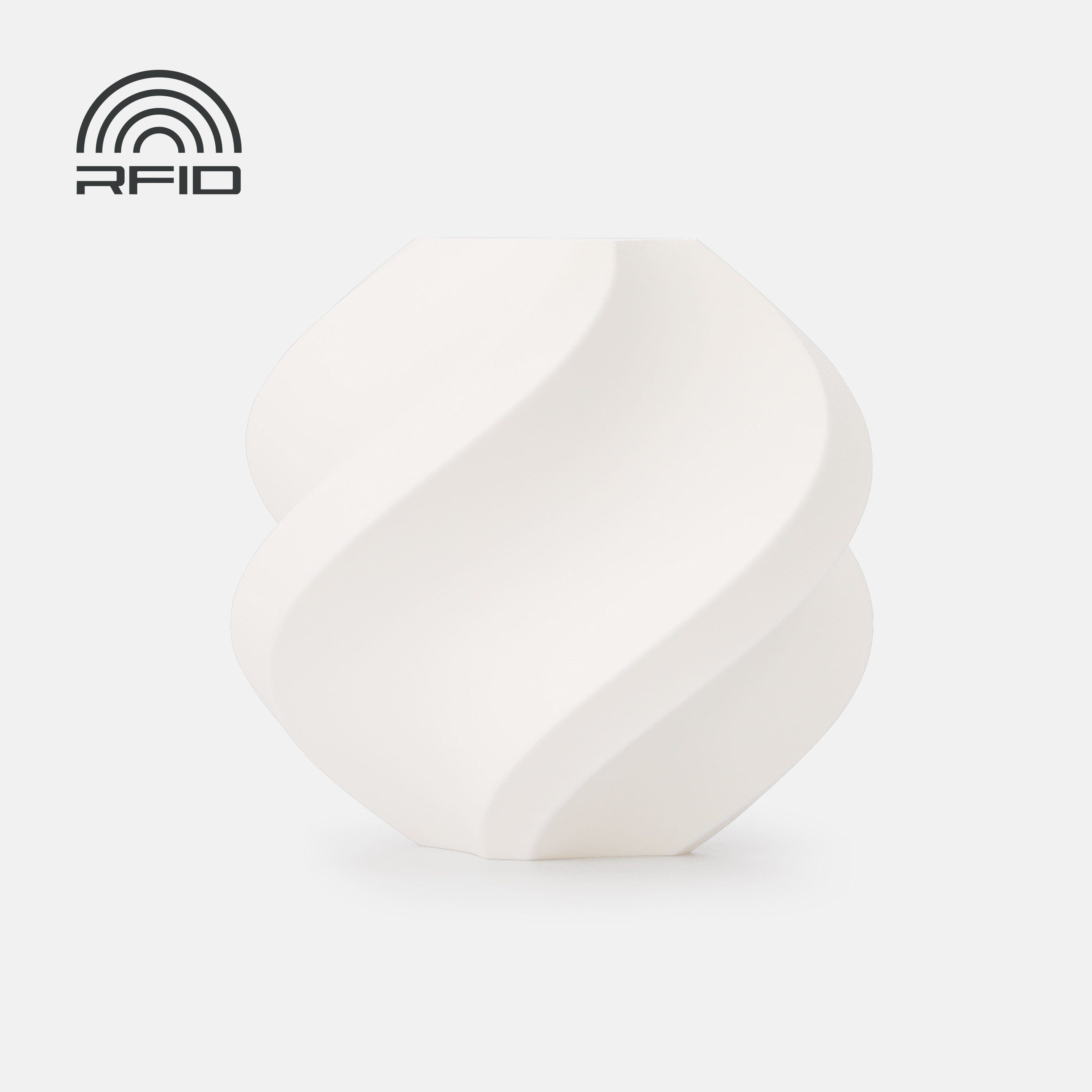 Bambu PLA Pure Pure White with Bambu Reusable(Yeniden Kullanılabilir Makara)