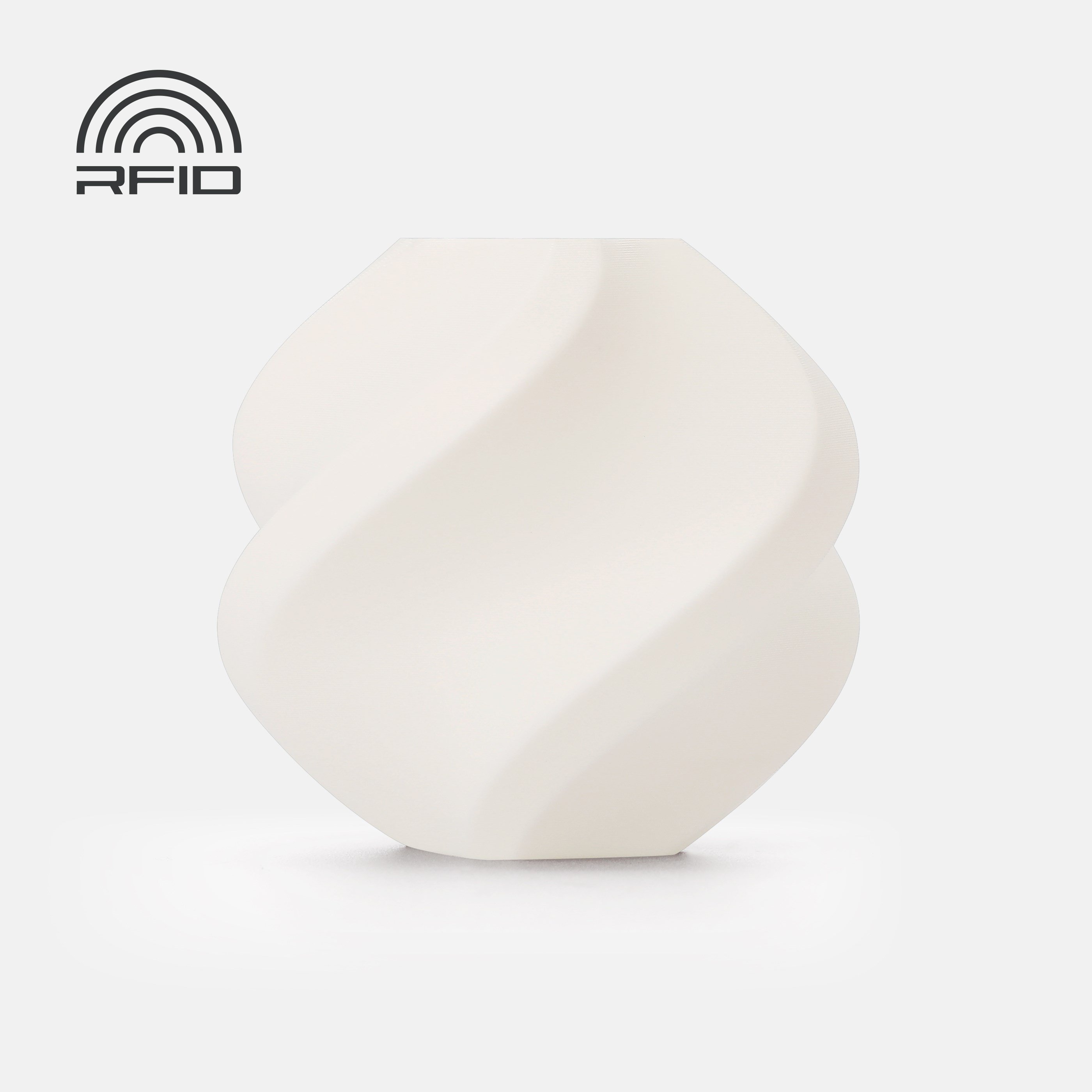 Bambu PLA Tough+ White with Bambu Reusable(Yeniden Kullanılabilir Makara)