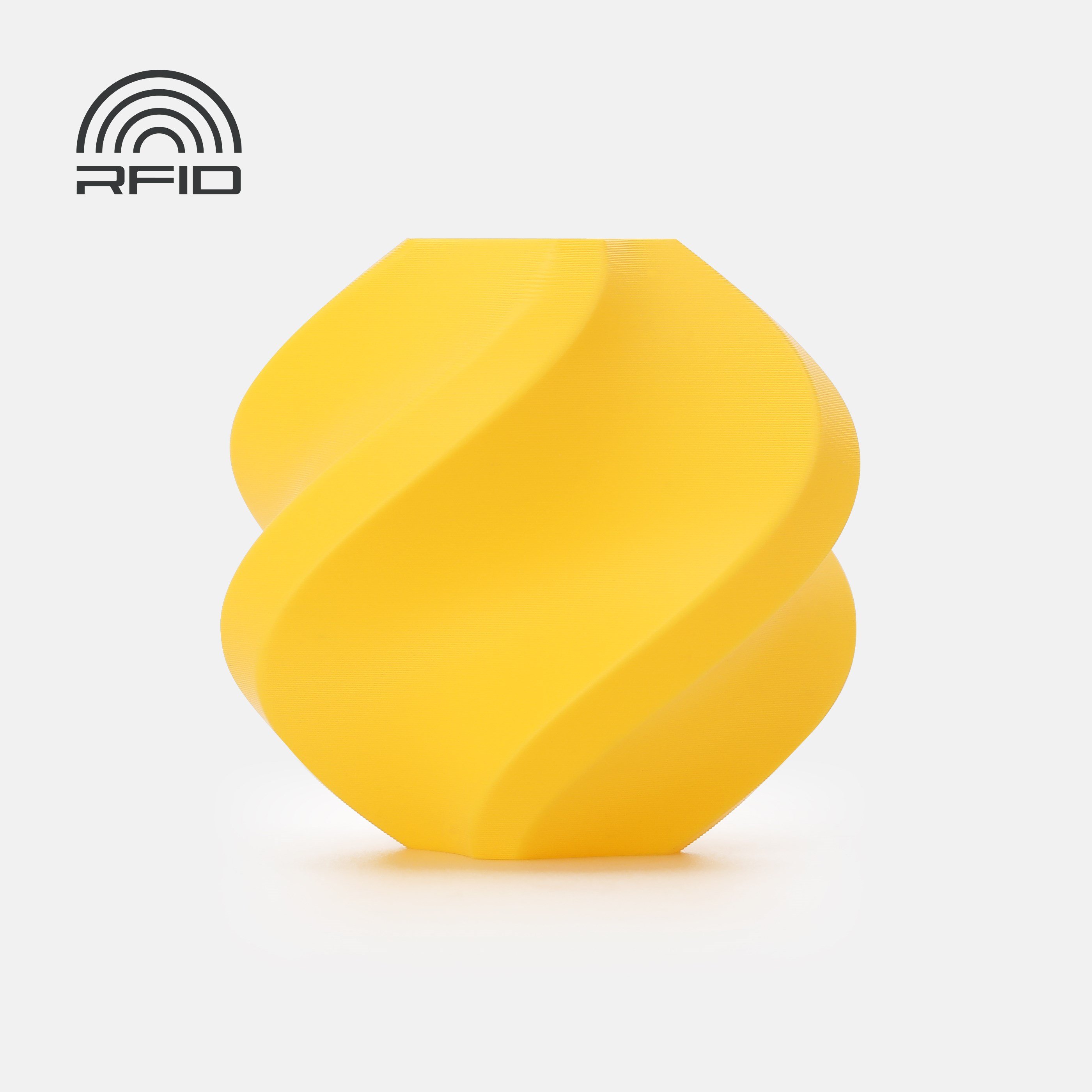 Bambu PLA Tough+-Yellow with Bambu Reusable(Yeniden Kullanılabilir Makara)