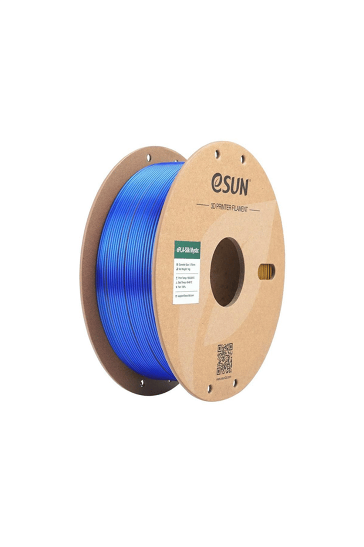 Esun PLA-Silk Mystic Filament Gold-Blue-Purple
