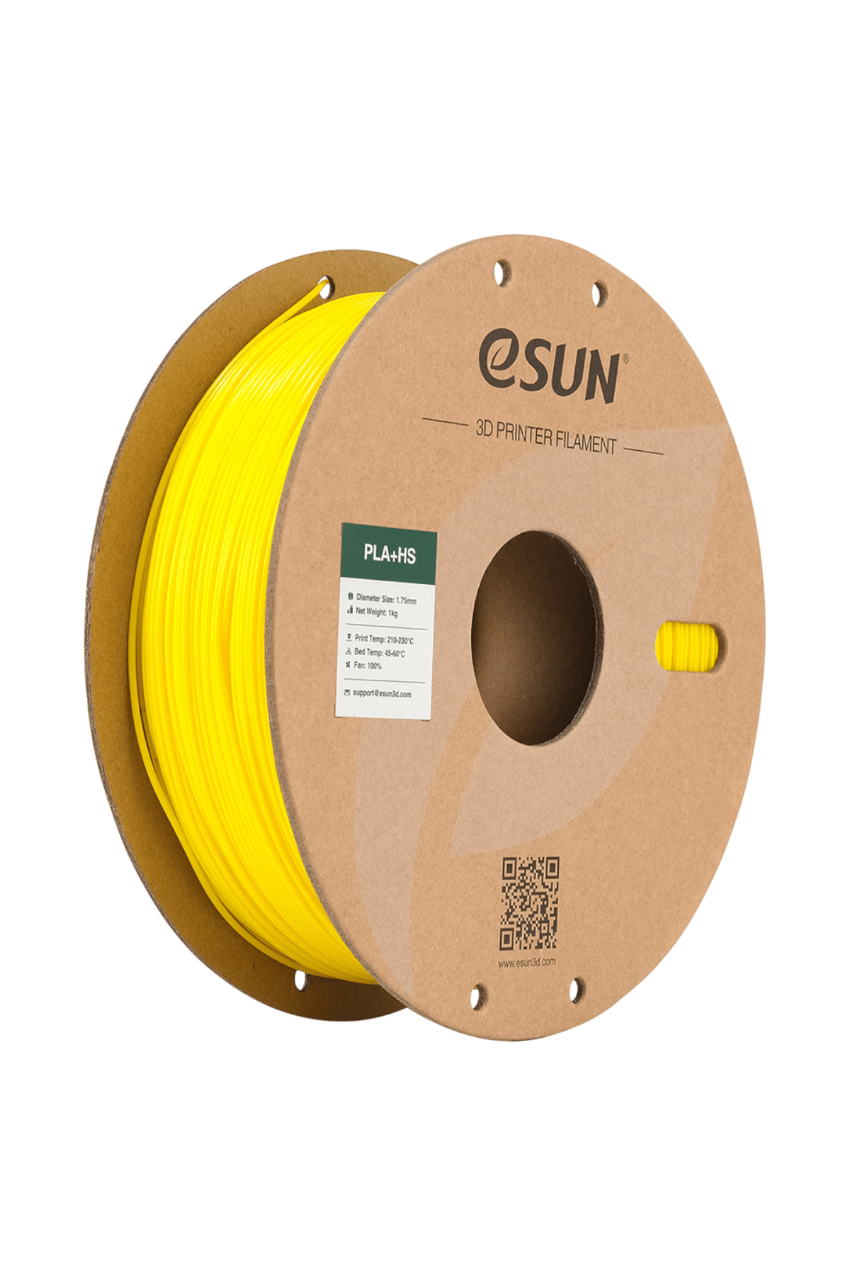 eSUN PLA+HS Sarı Filament