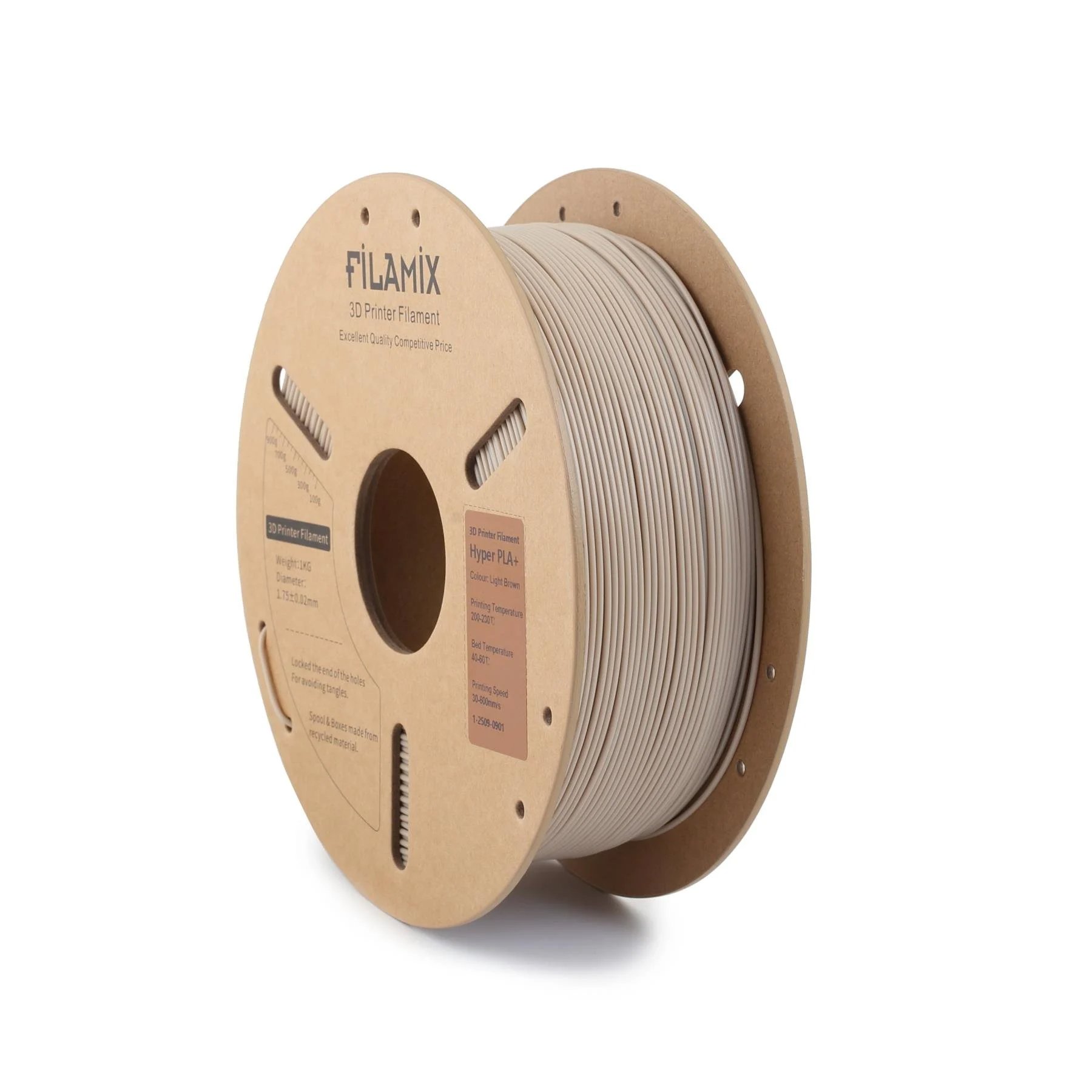 Filamix Hyper Speed PLA - Light Green (Açık Kahverengi)