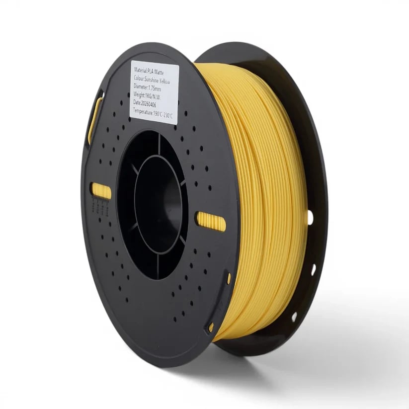 Filamix PLA Matte Filament Sunshine Yellow