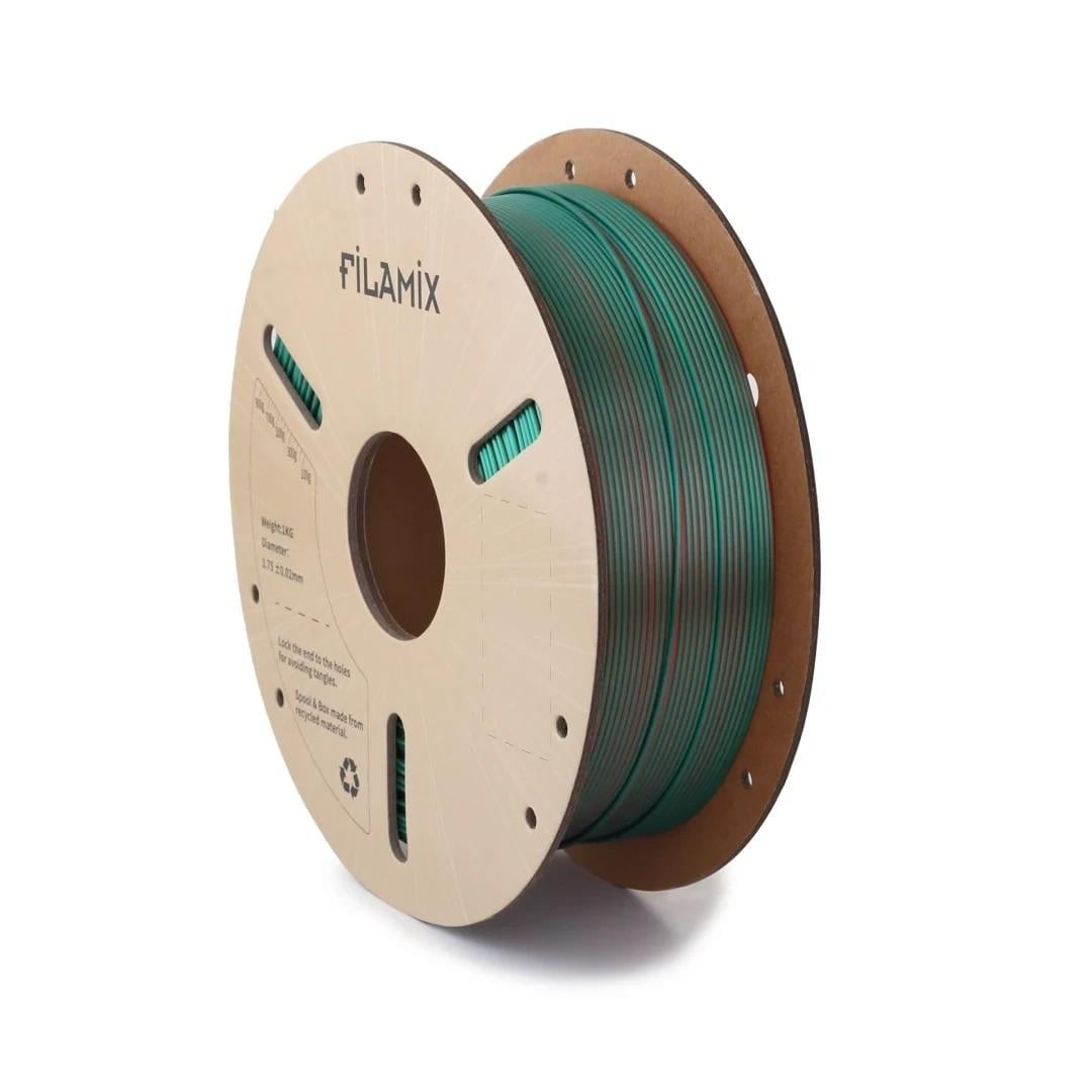 Filamix Silk PLA - Red-Green (Kırmızı-Yeşil)