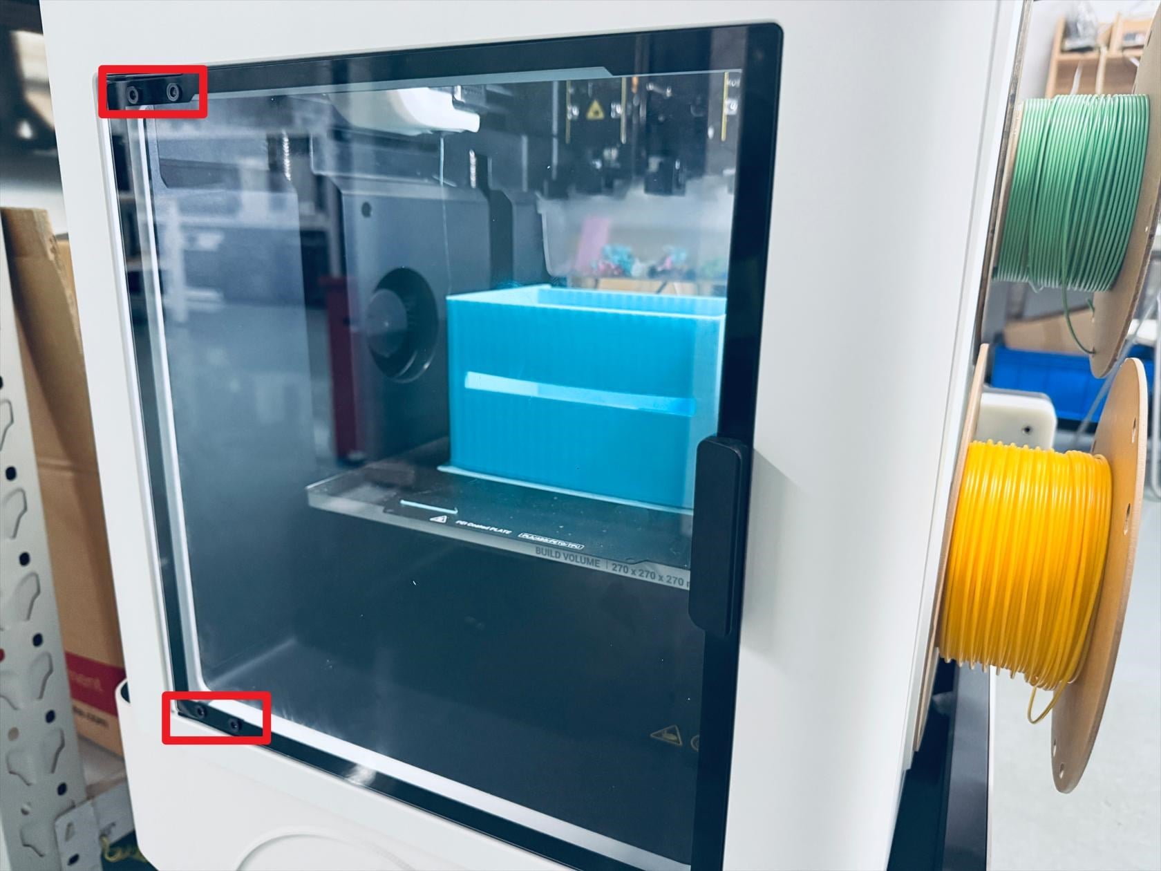 Snapmaker U1 Glass Door - Orijinal