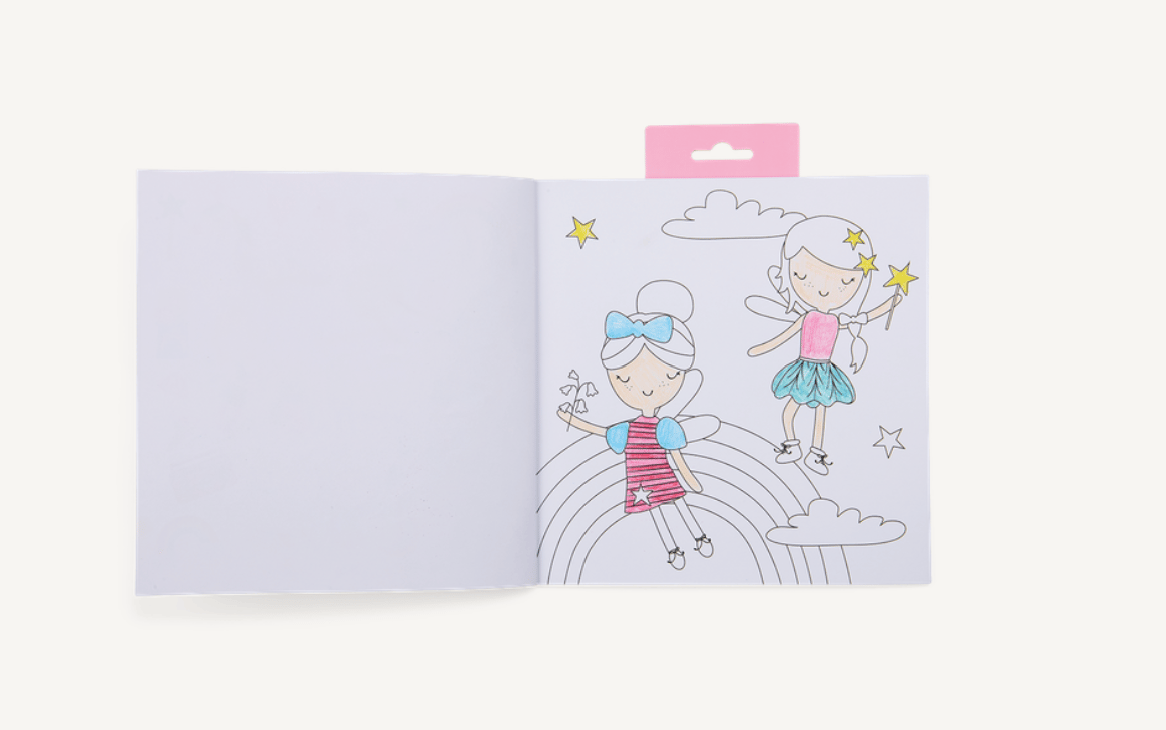Floss and Rock Boyama Kitapları / Rainbow Fairy