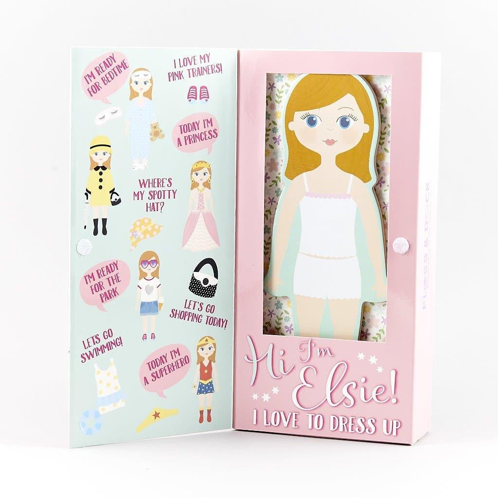 FLOSS & ROCK Mıknatıslı Giydirme Setleri/Elsie