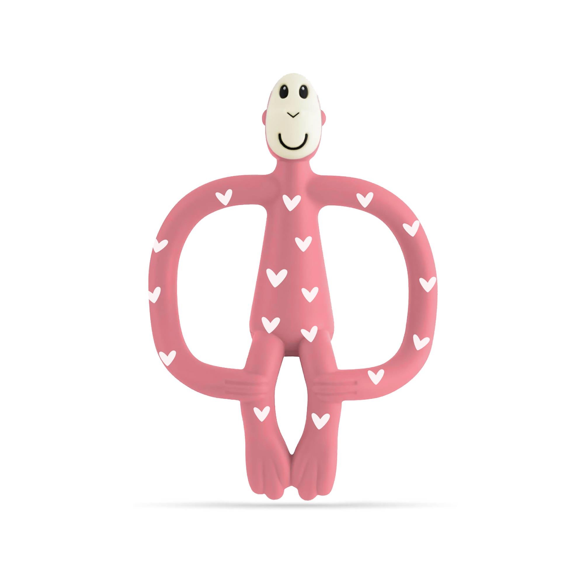 Matchstick Monkey Silikon Diş Kaşıyıcı / Monkey (Heart) * Limited Edition
