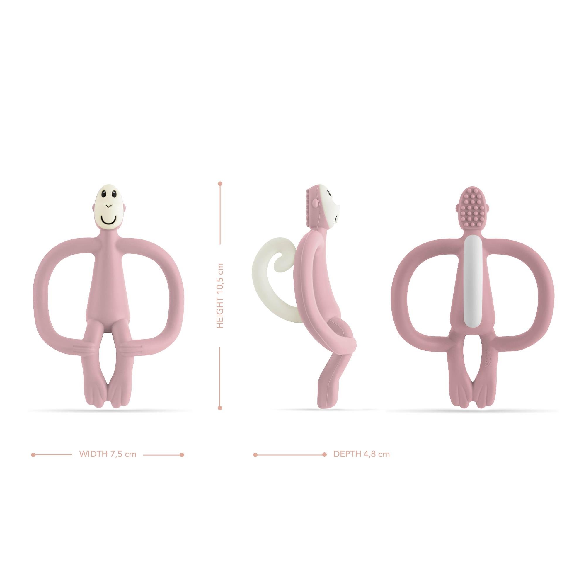 Matchstick Monkey Silkon Dis Kasiyici / Monkey (Pembe)