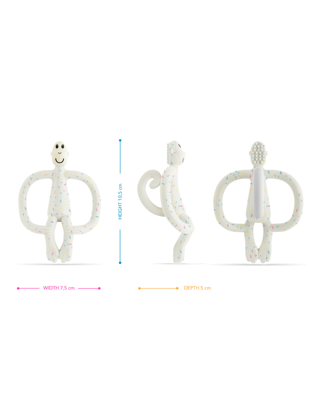 Matchstick Monkey Silkon Dis Kasiyici / Monkey (Konfeti)