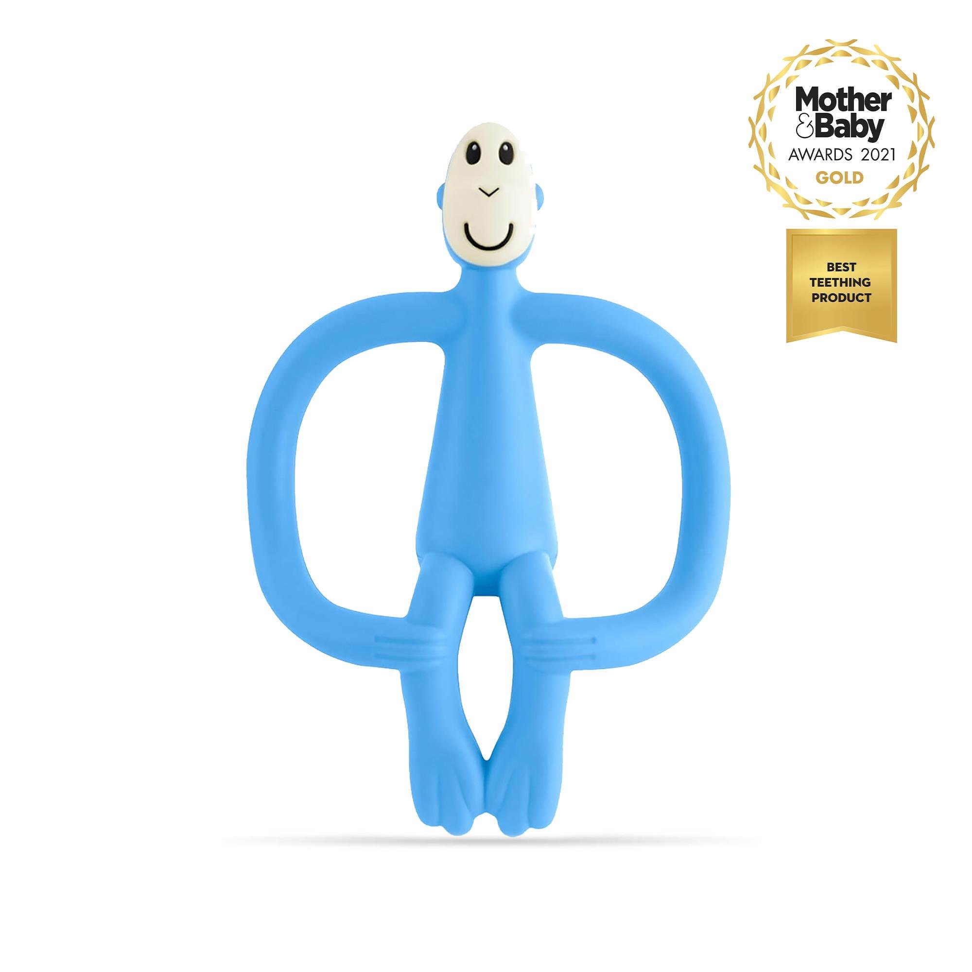 Matchstick Monkey Silkon Dis Kasiyici / Monkey (Bebe mavisi)