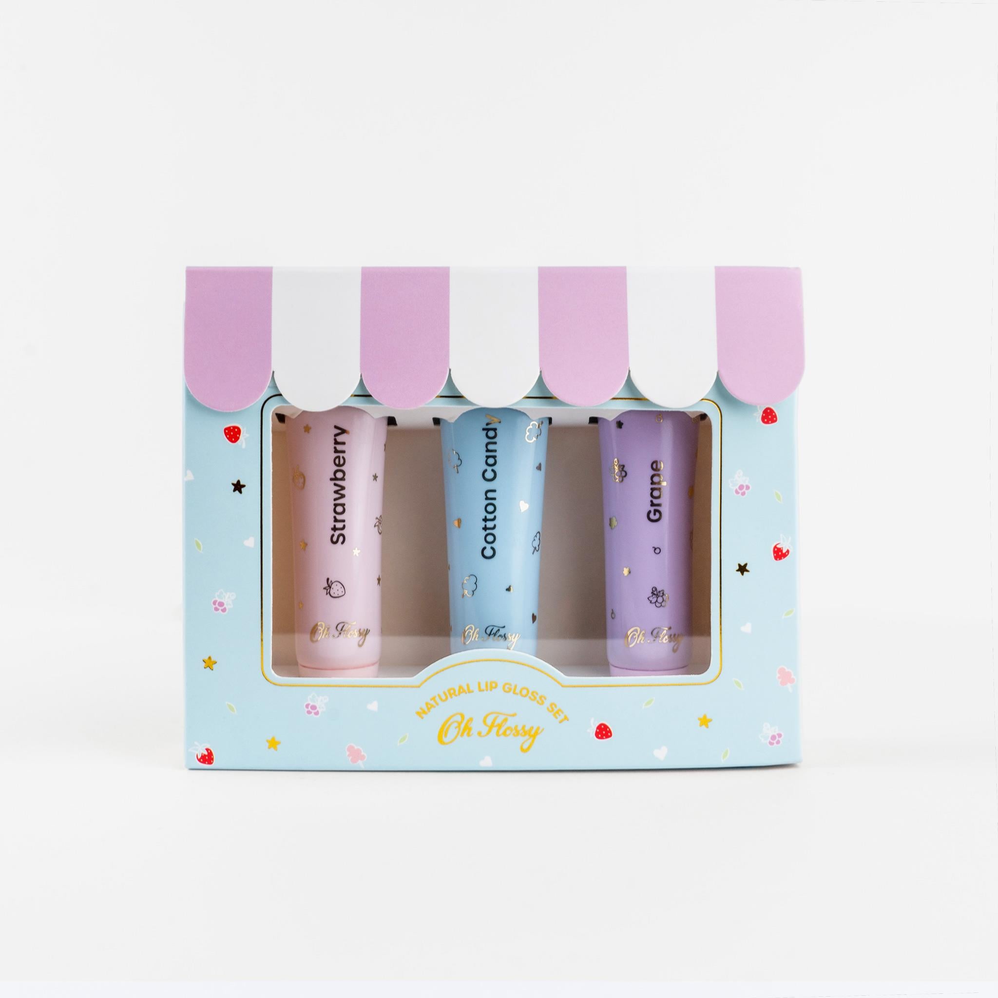 Oh Flossy Çocuk Doğal Dudak Parlatıcısı Set