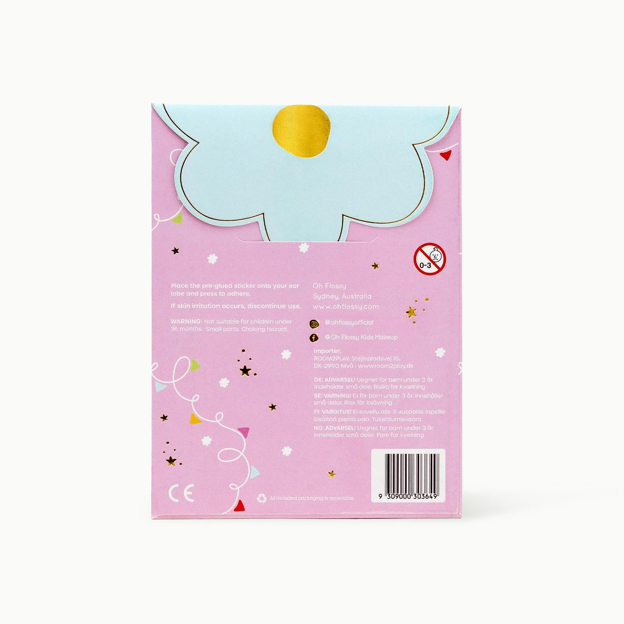 Oh Flossy Çocuk Kulak Sticker
