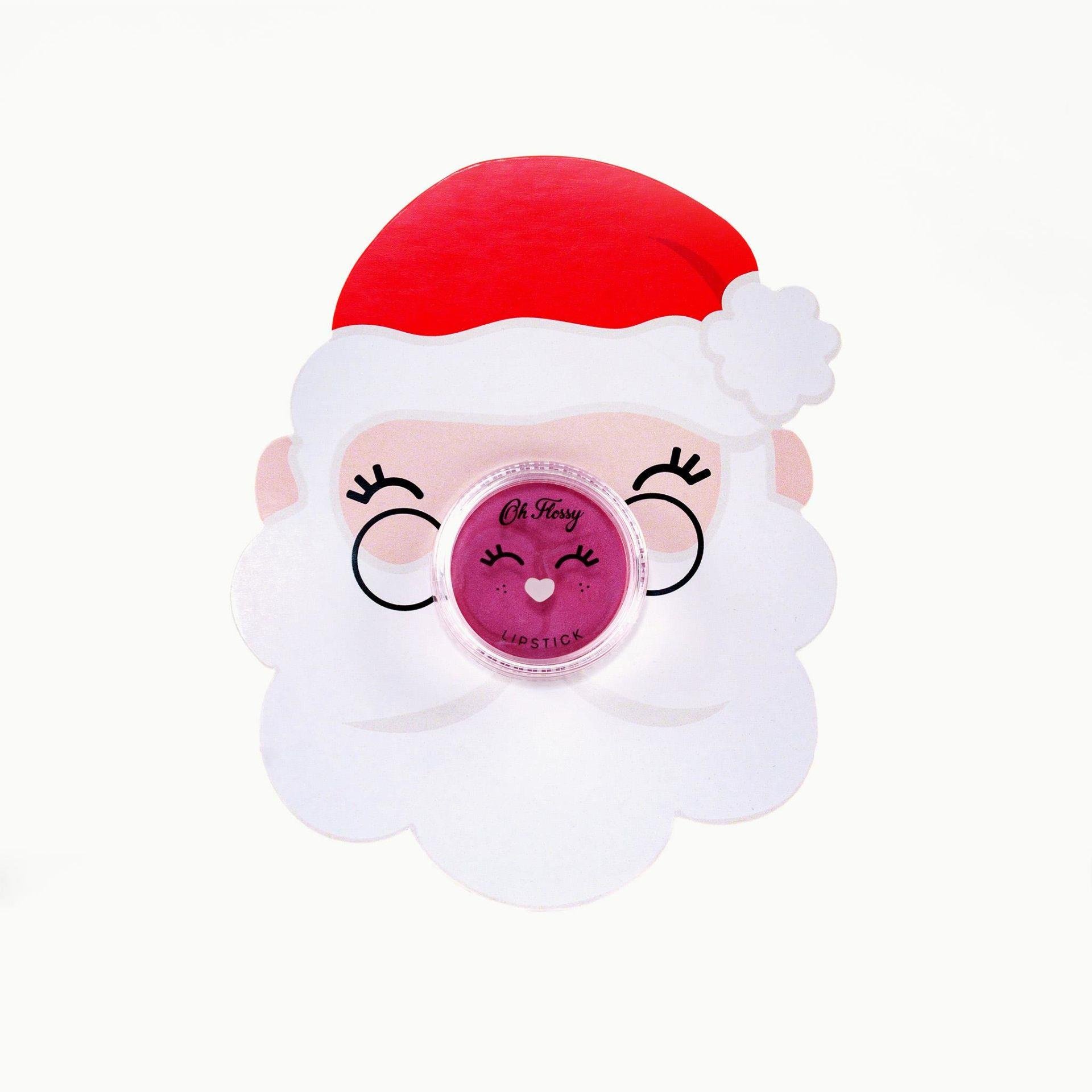 Oh Flossy Çocuk Renkli Doğal Ruj / Santa