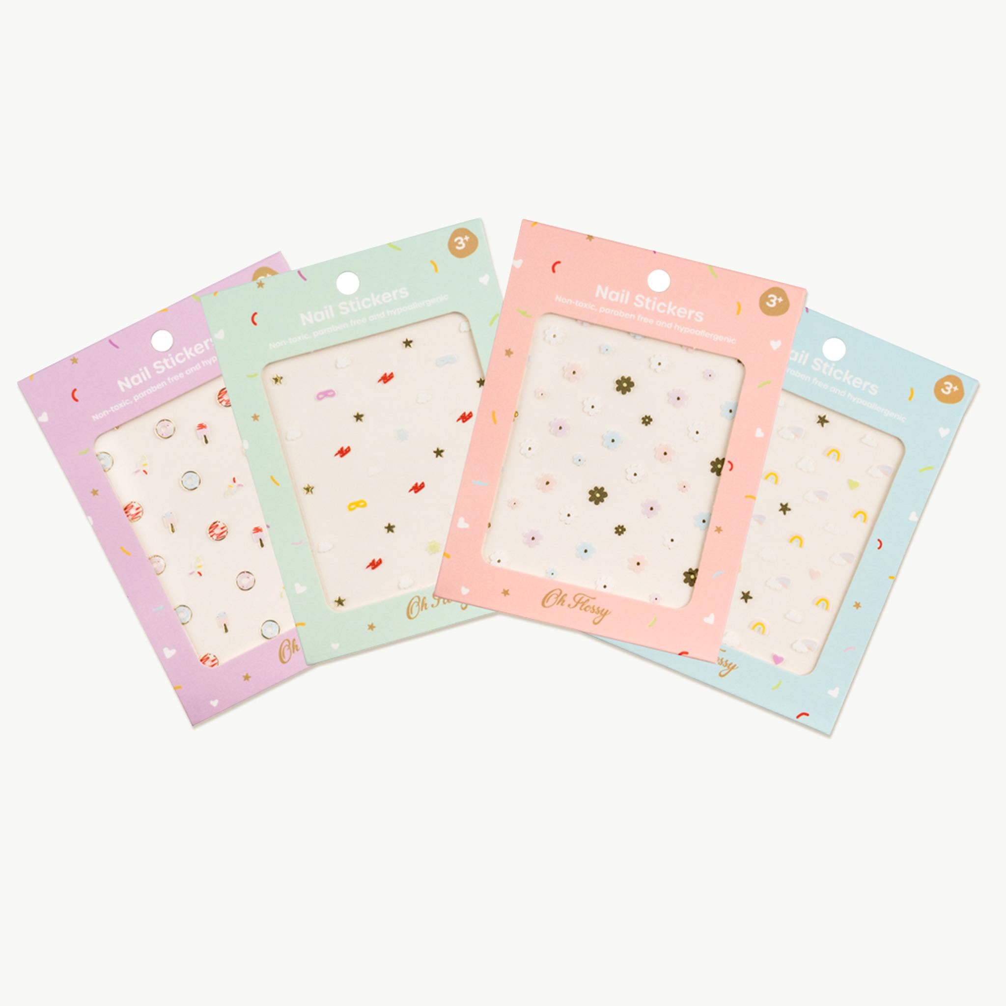 Oh Flossy Tırnak Sticker/ Flowers
