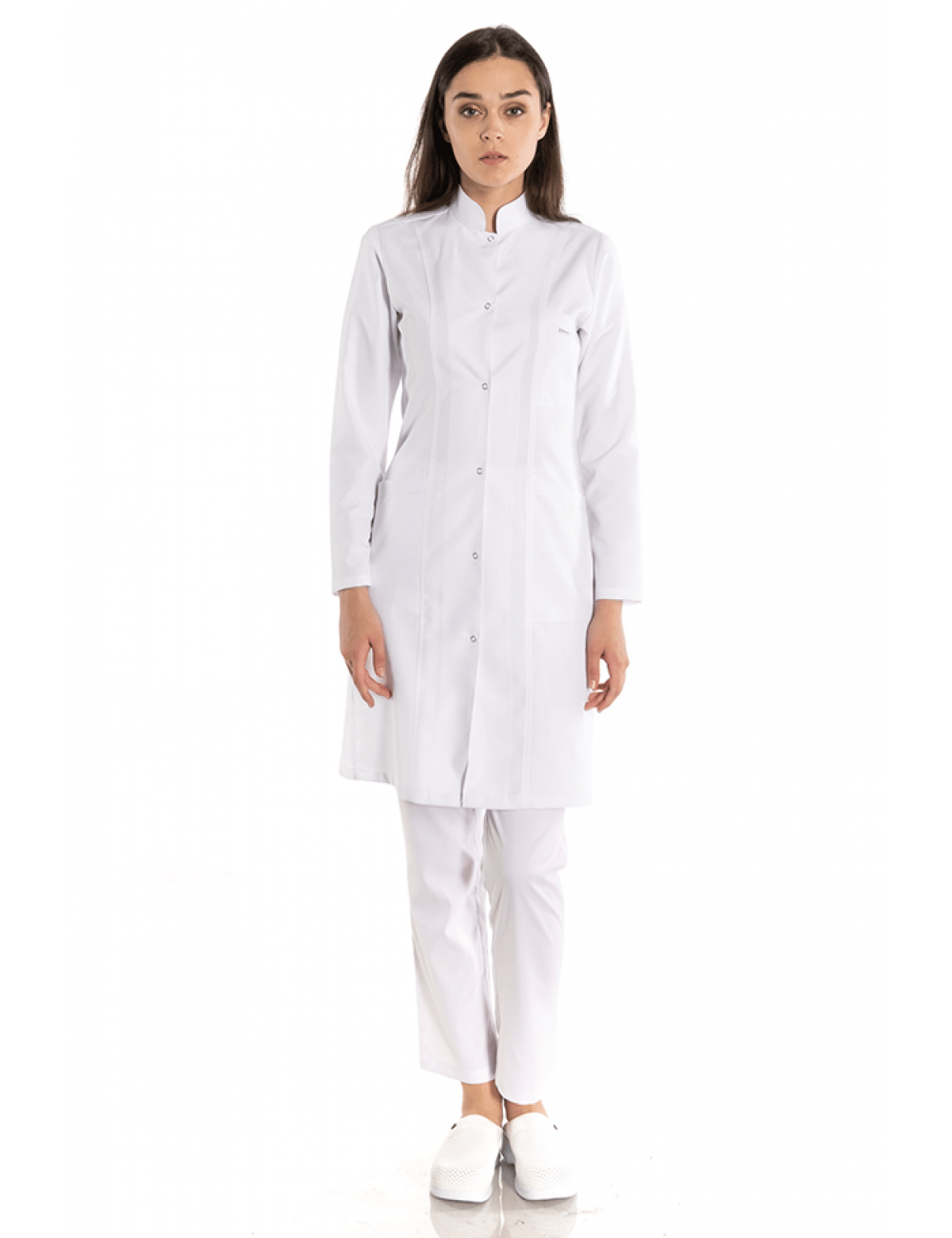 Uzun Boy Hakim Yaka Doktor Önlüğü