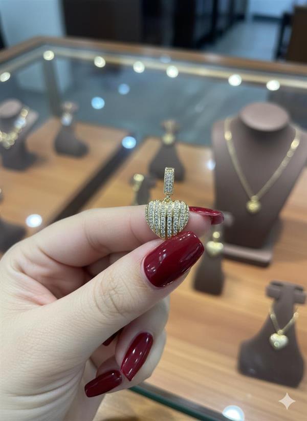 35 Pirinç Charm
