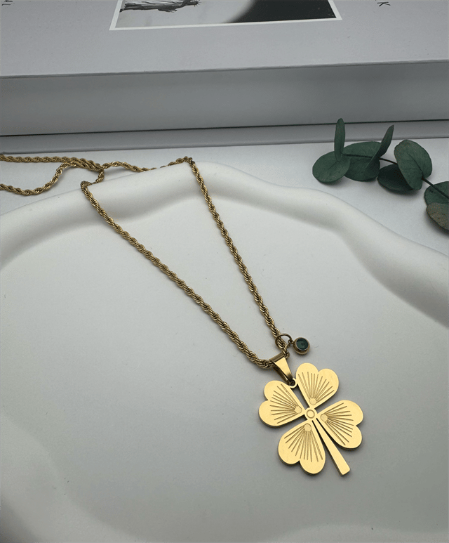 60 cm Yonca Kolye (Gold) 010674