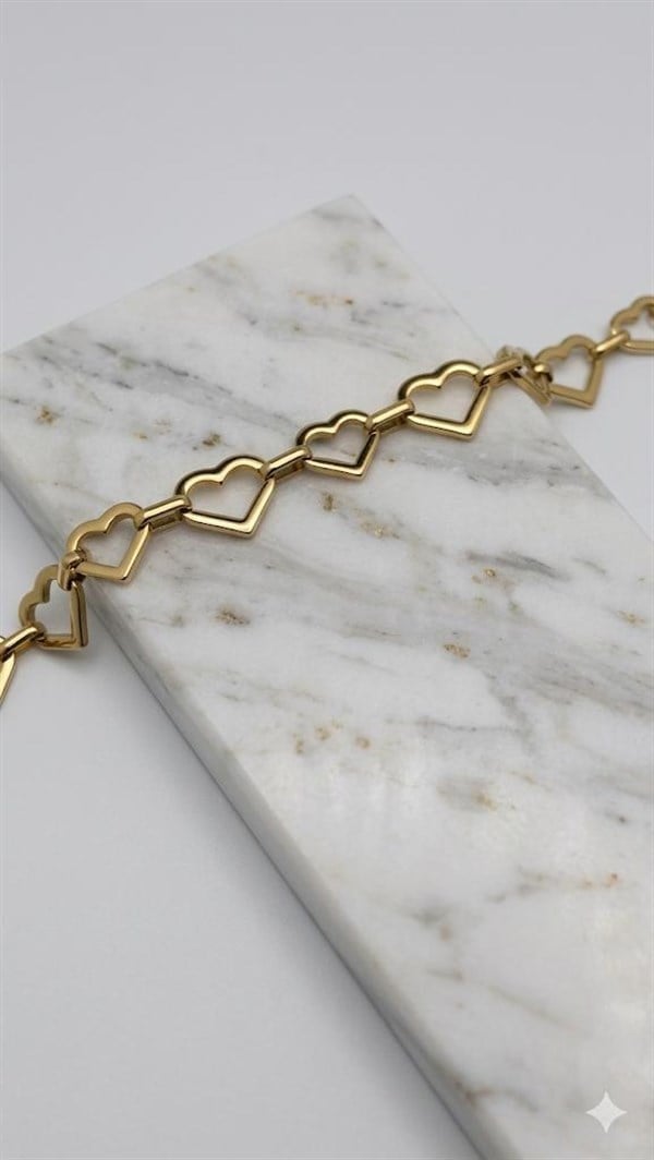Çelik  Bileklik (Gold) Blk 2520