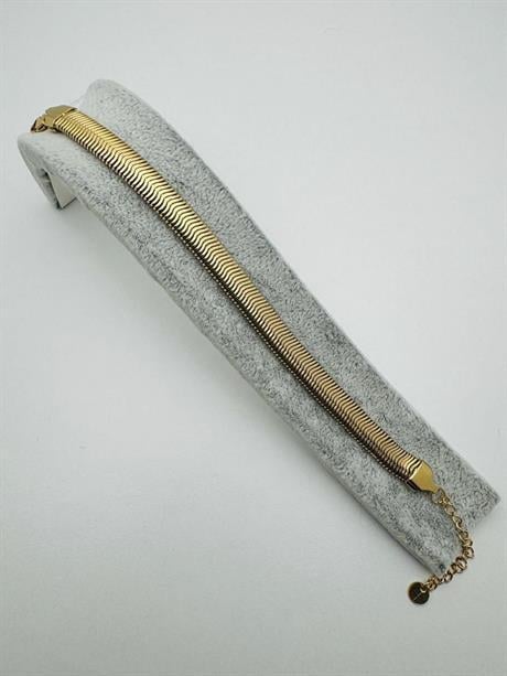 Çelik Bileklik (Gold) Blk 2201