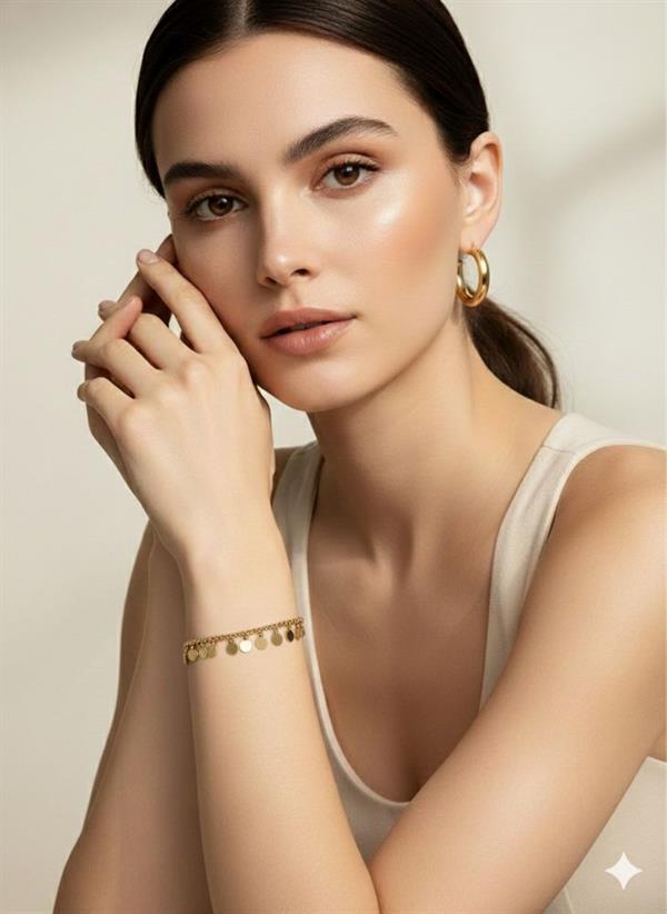 Çelik Bileklik (Gold) Blk 395