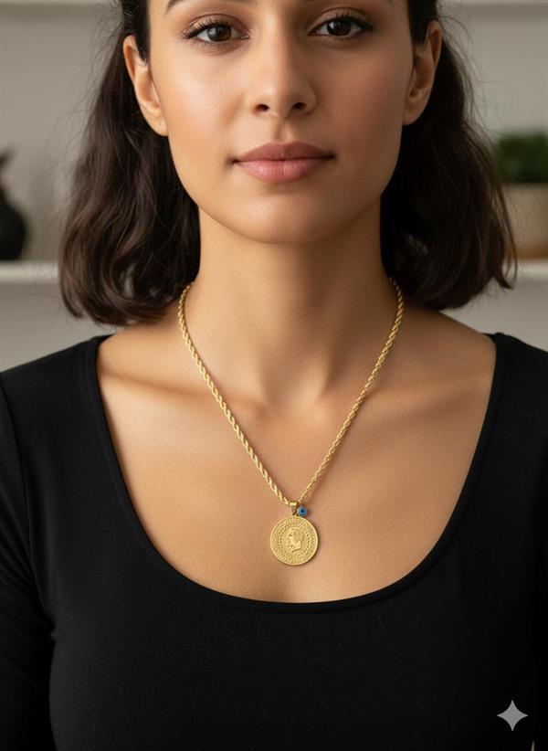 Çelik Kolye 14k  (Gold) 45 cm  0107123