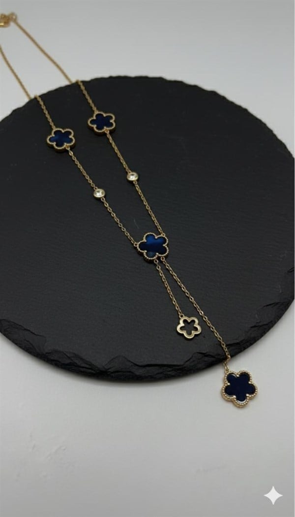 Çelik Kolye 45cm (Gold) 010808