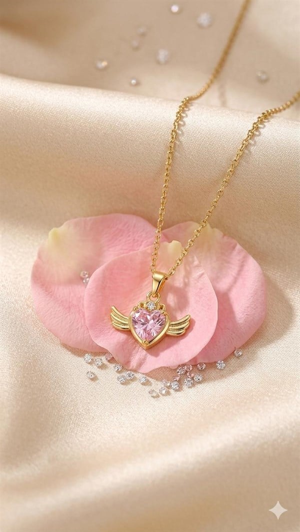 Çelik Kolye 45cm (Gold) 010899
