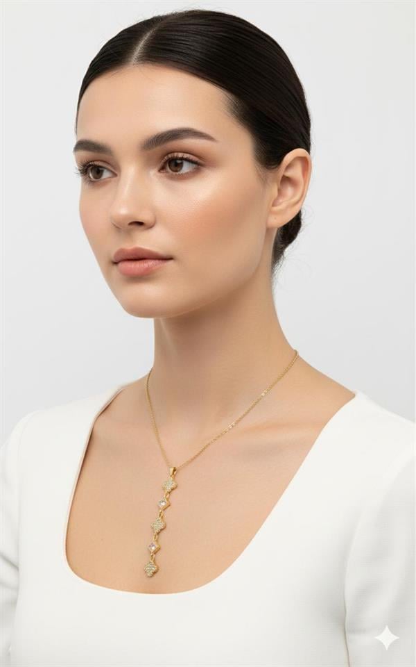 Çelik Kolye (Gold) 0107117