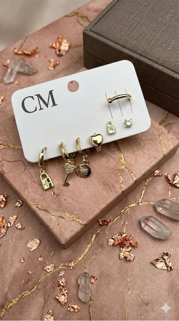 CM Jewerly Küpe  (Gold) CMJ 2042