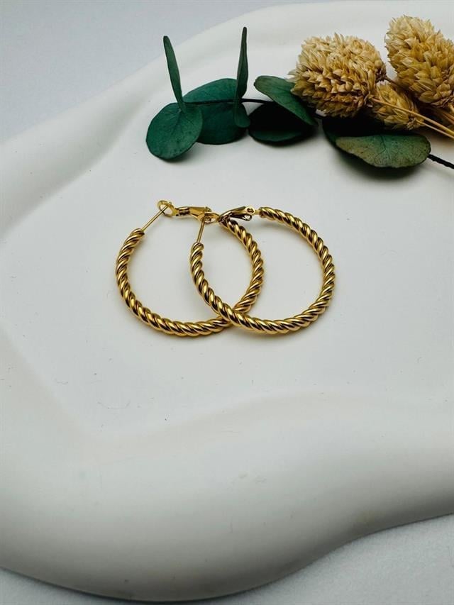 Halka Küpe (Gold) KP125-01