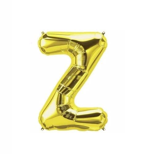 16 inç Folyo Balon16 inç Gold Z Harfi Folyo Balon 