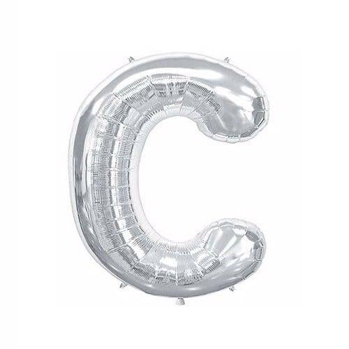 16 inç Folyo Balon16 inç Gümüş C Harfi Folyo Balon 