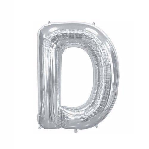 16 inç Folyo Balon16 inç Gümüş D Harfi Folyo Balon 