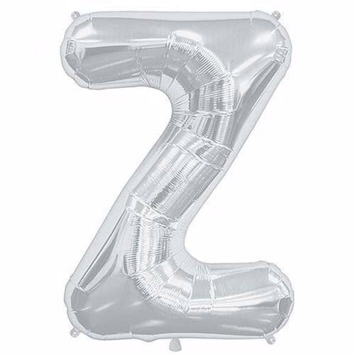 34 inç Folyo Balon34 inç Gümüş Z Harfi Folyo Balon 