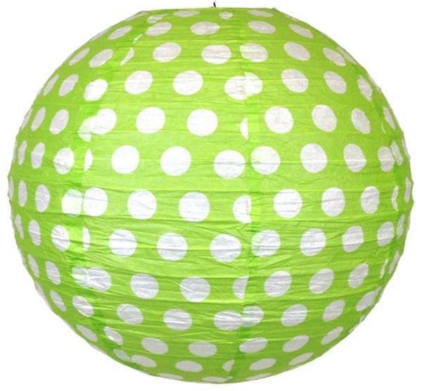 Dekor SüslerFener Süs Yeşil Puantiyeli 30cm