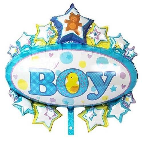 Karakterli BalonlarBaby Boy Folyo Balon