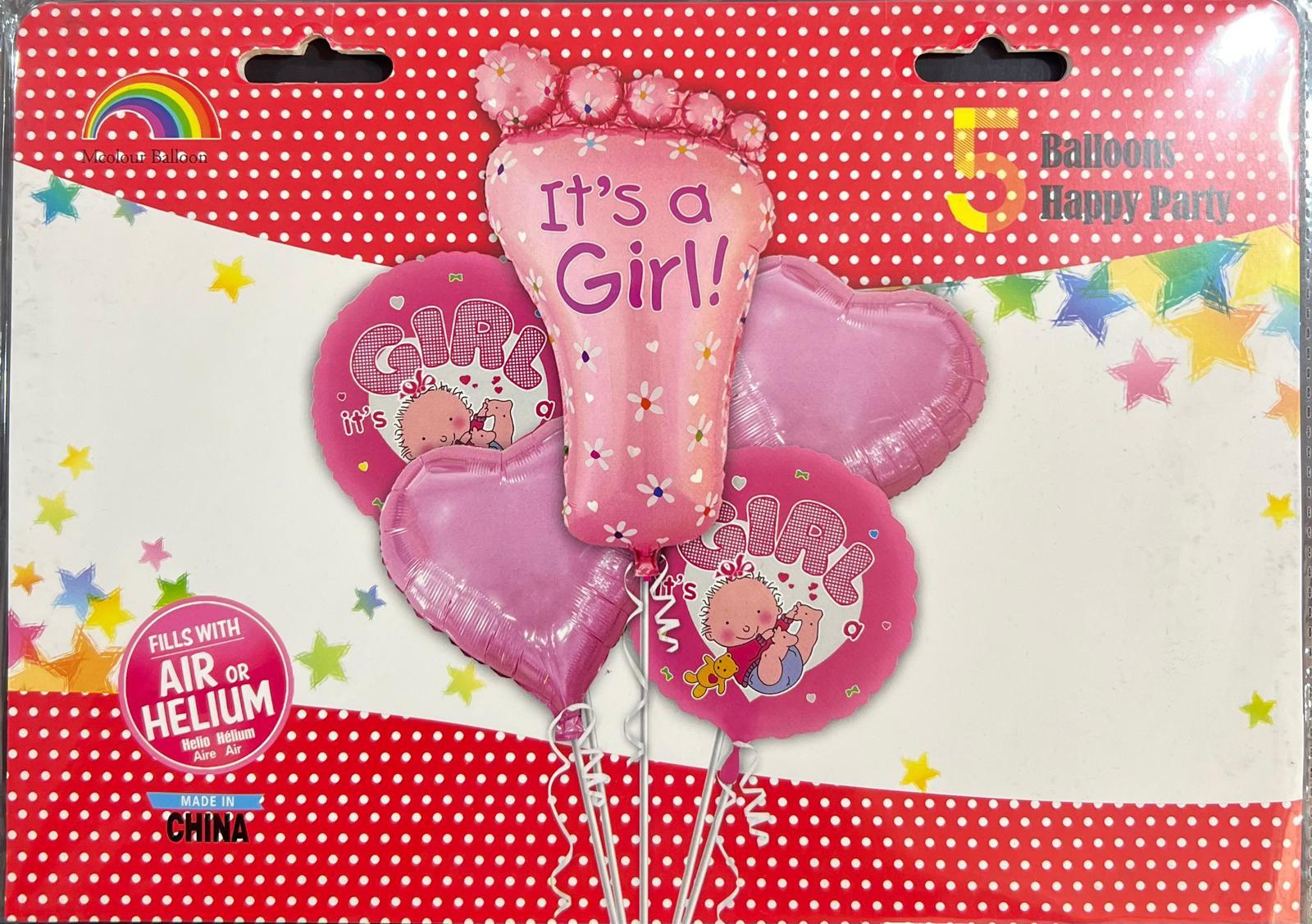 Karakterli BalonlarFolyo Balon Set 5 li 