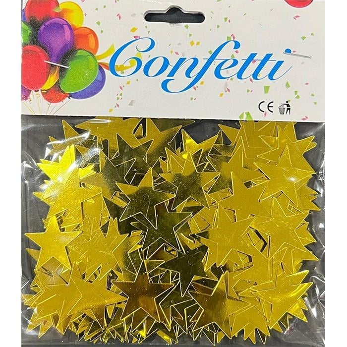 KonfetilerYıldız Gold Masa Konfetisi